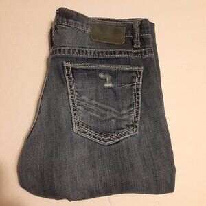 BKE Tyler Distressed Bootleg Men's Jeans 32R ABC4391